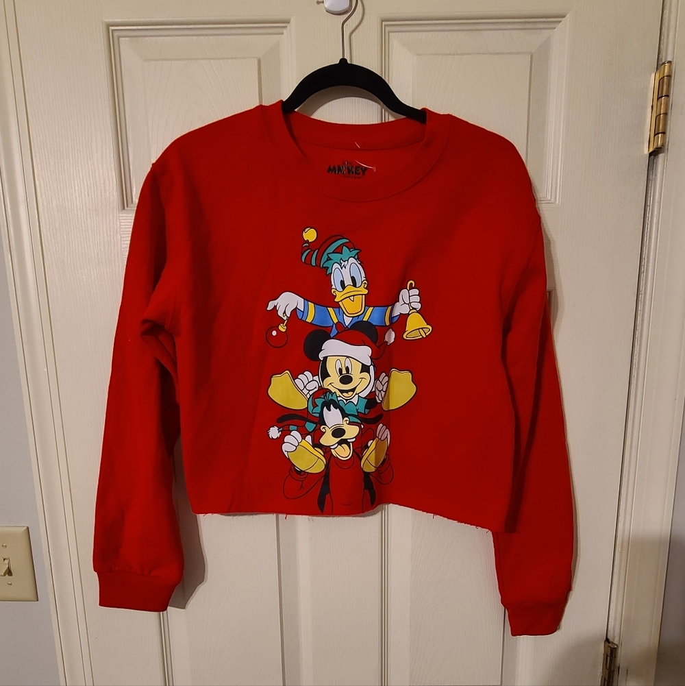 Disney Christmas Juniors Medium Sweatshirt